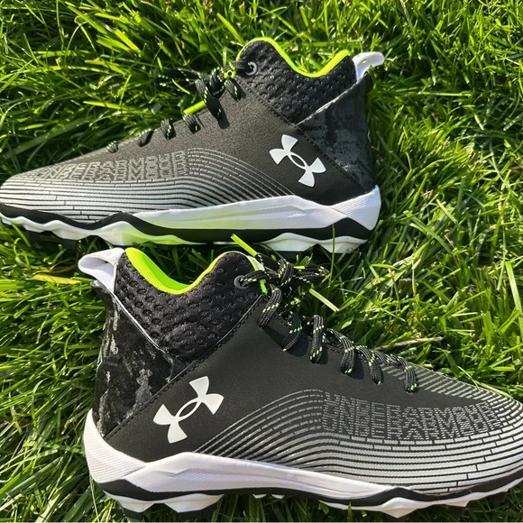 NWOT Under Armour Hammer MC 2.0 Lace-Up Football Cleats - Picture 3 of 10